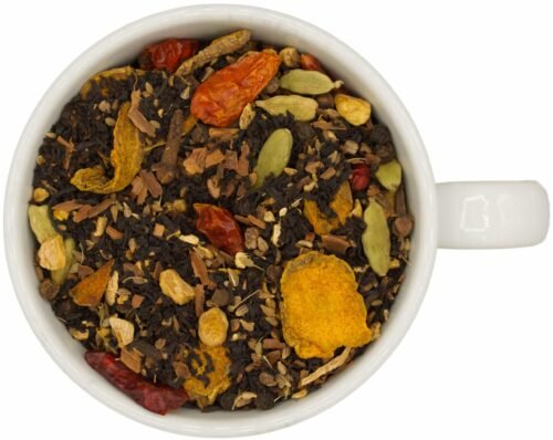 Kalkutta - Chai mit schwarzem Tee, Zimt, Ingwer, Kurkuma & Chili True Tea