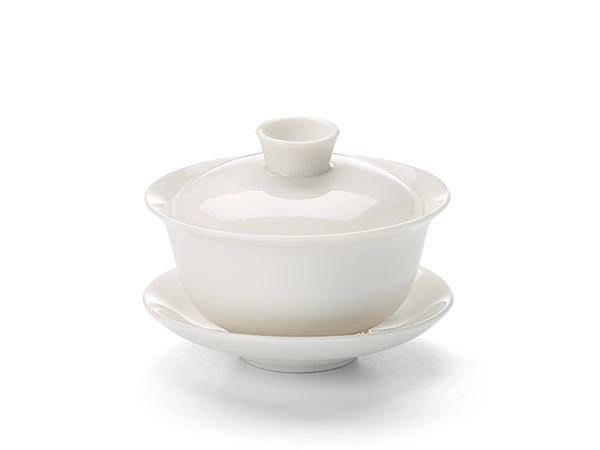 Gaiwan “Bailong” Made of Porcelain